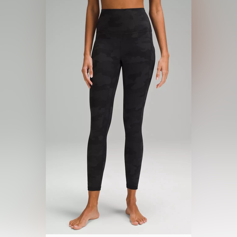 Lululemon align 21” black camo leggings